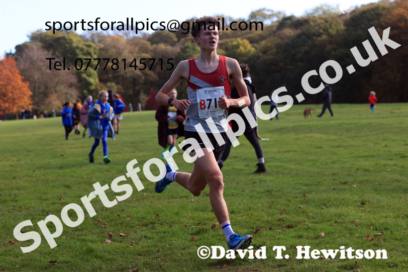 Mens Under-18s 2026 Northern Cross Country Relays, Graves Park, Sheffield. Photo: David T. Hewitson/Sports for All Pics